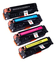 Xplus®  Canon MF623CN Uyumlu 4 renk İthal Muadil Toner Seti CRG-731 (Çok Renkli)