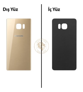 Samsung Galaxy S6 Edge Plus Gold Renk Arka Kapak Arka Cam Batarya Kapağı Pil Kapağı Lazer Kesim Back Cover Galaxy S6 Edge Plus Uyumlu