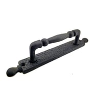 Antika Tarz Dekoratif Pirinç Misket Çekme Kapı Kolu - 223x33 mm, Oksit