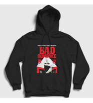Presmono Unisex Siyah Bad Romance Müzik Lady Gaga Kapüşonlu Sweatshirt 473901tt