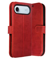 iPhone 17 Air Trend S Plus Kapaklı Kılıf - Kırmızı
