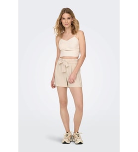 ONLY ONLMAGO LIFE STRAP CROP TOP PNT (Bej)