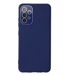 Pilelistore   Samsung Galaxy A33 5G Kılıf Lansman Glass Kapak - Sky Blue