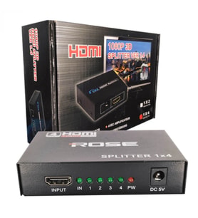 Rose Hdmı-102 1.4v 1080i-1080p 3d 1x2 Hdmı Dağıtıcı Çoklayıcı Splıtter