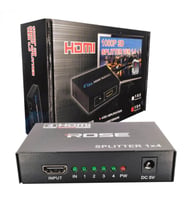 Rose Hdmı-102 1.4v 1080i-1080p 3d 1x2 Hdmı Dağıtıcı Çoklayıcı Splıtter
