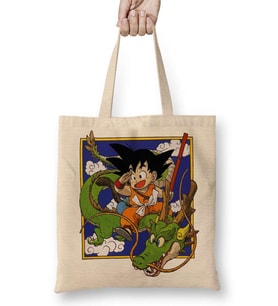 Dragon Ball Bez Çanta Uzun Saplı