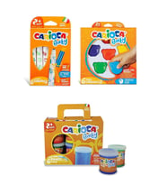 Parmak Boya - 6'lı Keçeli Kalem - 6'lı Teddy Pastel Boya