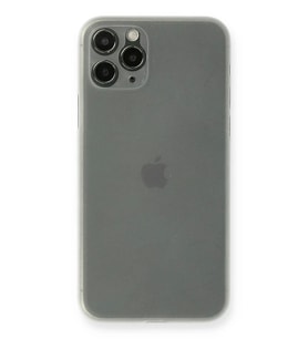 Newface Apple iPhone 11 Pro Kılıf PP Ultra İnce Kapak - Beyaz