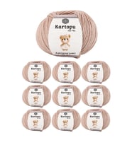 Northcity 10 Adet Amigurumi El Örgü İpi 50gr 850