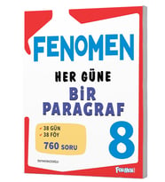 FENOMEN 8.SINIF HER GÜNE BİR PARAGRAF SORU BANKASI
