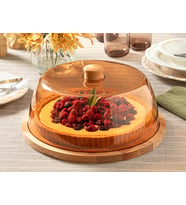 WLLN Swan Kek Fanusu 29 cm Amber