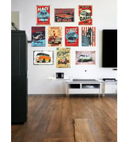 Retro Klasik Araba MDF Dekoratif Tablo 10 Adet A4 (20cmx29cm) Nostaljik Otomobil Tutkunlarına Özel MDF Tablo ile Nostaljiyi Yakala! Kafe, İş Yeri, Ev Dekorasyonunuza Ruh Katan Dekoratif Hediyelik Tablolar