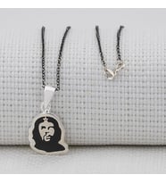 Che Guevara 925 Ayar Gümüş Bayan Kolye 