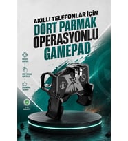 Mobil FPS Oyunlar İçin Dört Parmak Uyumlu Gamepad