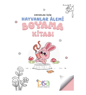 Çocuklar İçin Hayvanlar Alemi Boyama Kitabı