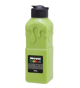 Nova Color Akrilik Boya 180Gr Açık Yeşil - 3 adet