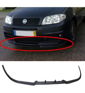Fiat Punto 188 Ön Lip Mat Siyah  Ön Tampon Lip