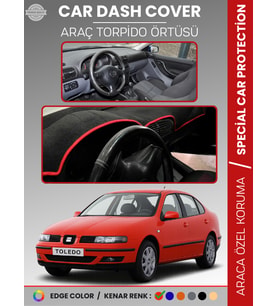 SEAT TOLEDO (1999-2005) Torpido Örtüsü Ön Göğüs Halı Torpido Koruma Birebir Uyum Kaymaz UV Koruma