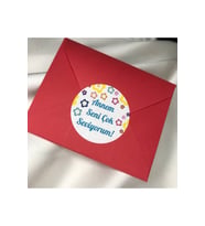 Annem Seni Çok Seviyorum Sticker Anneler Günü Etiket 4 Cm (40 Adet)