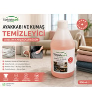 Turkishcare Ayakkabı ve Kumaş Temizleyici 500 ml Koltuk, Döşeme, Kumaş ve Spor Ayakkabı Leke Çıkarıcı