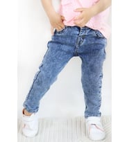 Escabel Erkek Çocuk Jean Pantalon Cepli 1-4 Yaş, Mavi