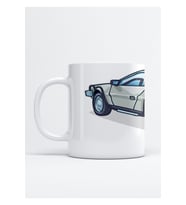 Geleceğe Dönüş Arabası Deloreans Baskılı Kupa Bardak