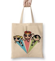 Powerpuff Girls Bez Çanta Uzun Saplı