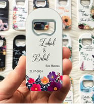 Nikah Hediyesi Nişan Hediyesi Kişiye Özel Magnet Açacak