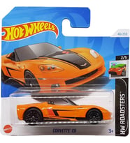 Hot Wheels - Corvette C6 - Hw Roadsters 2/5 - Htc14 - Short Card - Gm - Turuncu - Mattel 2024