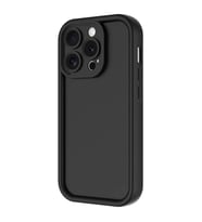 iPhone 15 Pro Kılıf Kamera Korumalı Ananas Silikon Kapak (Siyah)