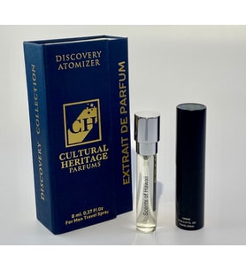 Cultural Heritage , Scents Of Hawaii, Discovery Atomizer Travel Spray, For Men, Extrait De Parfum, 8 Ml 0.27 Fl.Oz Cultural Heritage Parfums