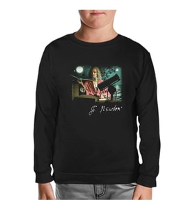 Newton Siyah Çocuk Sweatshirt