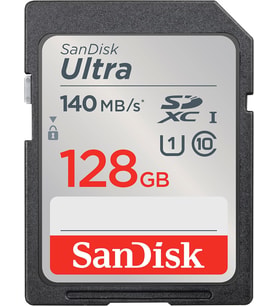 Sandisk Ultra Sdsdunb-128G-Gn6In Class 10 Uhs-I U1 128 Gb Hafıza Kartı (Çok Renkli)