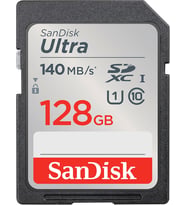 Sandisk Ultra Sdsdunb-128G-Gn6In Class 10 Uhs-I U1 128 Gb Hafıza Kartı (Çok Renkli)