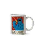 Cookie Monsters Kurabiye Canavarı Porselen Kupa Bardak