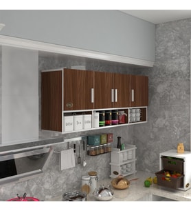 Kenzlife hazır mutfak konsta cvz 060*150*32 mutfak banyo dolabı kapaklı raflı (Karışık)