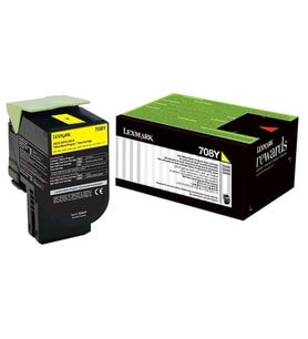 Lexmark CS310-70C80Y0 Sarı Toner