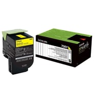 Lexmark CS310-70C80Y0 Sarı Toner