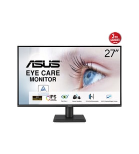 ASUS 27 IPS VA27AQ 1MS 75HZ HDMI-DP Multimedya Monitör 2560x1440