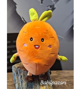 NEŞELİ MEYVELER SERİSİ HAVUÇ 28cM (Turuncu)