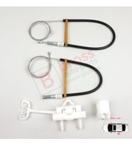 Fiat Abarth Punto Grande Evo MK3 199 2005-2024 51723324 İçin Manuel Arka Sol Cam Kriko Tamir Seti
