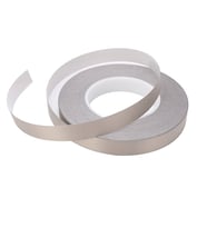 GÜMÜŞ İLETKEN GRİ KUMAŞ BEZ BANT 15 MM 20 METRE