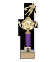 ODAK KUPA - Figürlü Kupalar - Basketbol Kadın Figürlü Kupalar FG-060 B - 42 cm