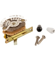Fender 0078776049 5-yollu 4-pole Discrete Super Switch (profesyonel) Karmaşık Manyetik Bağlantıları İçin (hss/hsh/s1), Gelişmiş Devre Tasarımı Uyum: Stratocaster Ve Telecaster Custom Wiring Projeleri
