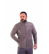 ESER - Fermuarlı Polar Mont - Gri