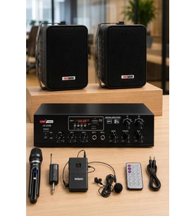 Lastvoice Soft Black Plus Paket-1 Hoparlör ve Anfi Mağaza Ses Sistemi