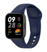 Lexroo Xiaomi Redmi Watch 3 KRD-81 Silikon Kordon - Lacivert