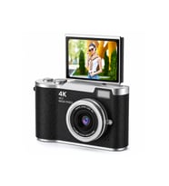 4K Dijital Kamera 48 MP Selfie Ekranlı Vlog Kamerası 16X Dijital Zoom Type-