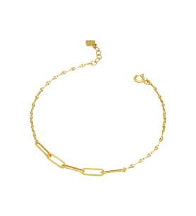 Debora Jewelry 14 Ayar Altın Ataç Model Zincir Bileklik
