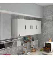 Kenzlife hazır mutfak marina byz 060*150*32 mutfak banyo dolabı kapaklı raflı (Karışık)